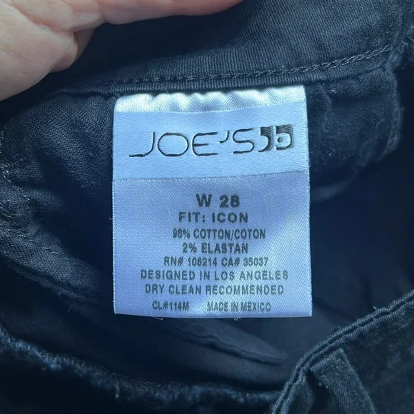 Joe's Jeans Black Flare & Wide Leg Women Jeans - Picture 5 of 6